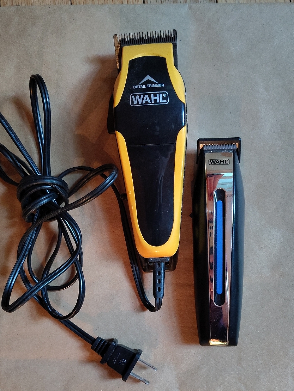 2 Electric Beard/Hair Trimmers Made By Wahl